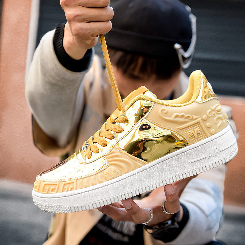 Street Men's Fashion Sports Shoes National Trend Fashion Running Shoes