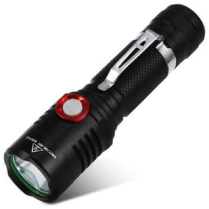 New Aluminum Alloy Rechargeable Flashlight