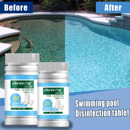 Pool Effervescent Tablets Spa Bathroom Treatment Algae Remover