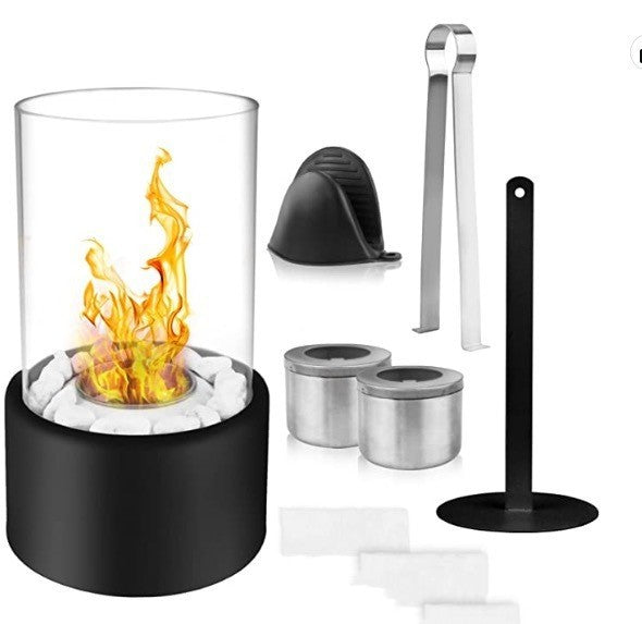 Metal Alcohol Fireplace Portable Indoor Desktop
