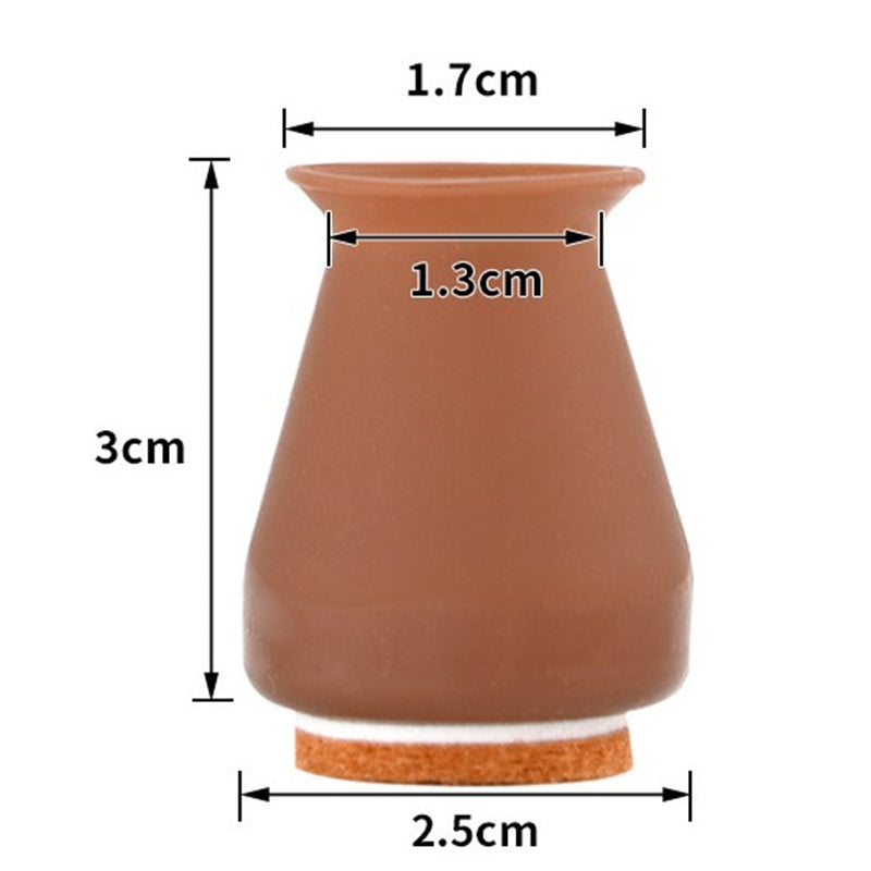 Felt Silicone Tables And Chairs Stool Leg Covers