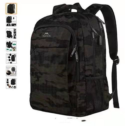 Rechargeable Shoulder Computer Bag Backpack Travel Outdoor