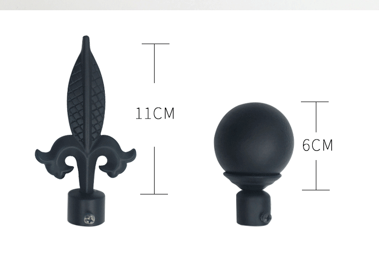 Curtain Rod Roman Single Rod Background Hanging Cloth