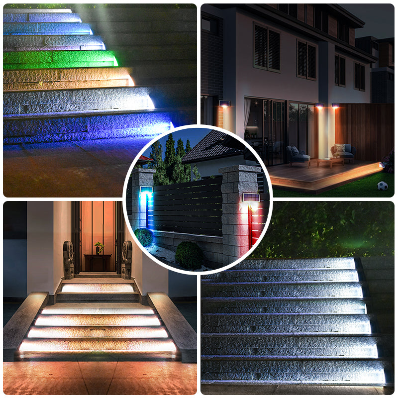 Outdoor Waterproof Solar Step Tread Light For Stairs