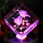 3D Crystal Inner Carved Rose Ornaments