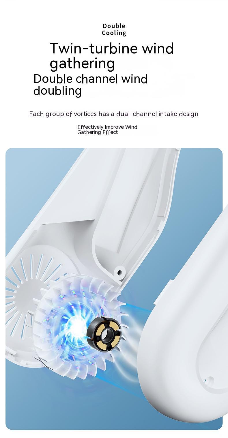 Refrigeration Halter Portable Rechargeable Small Fan