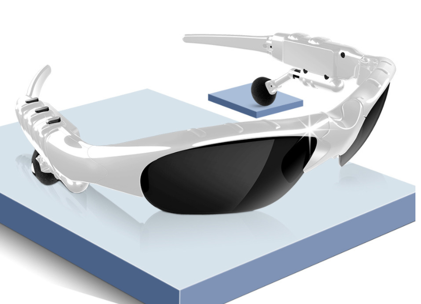 Black Music Stereo Bluetooth Glasses with Phone Wireless Earphones With Anti UV400 Polarizing Lens features