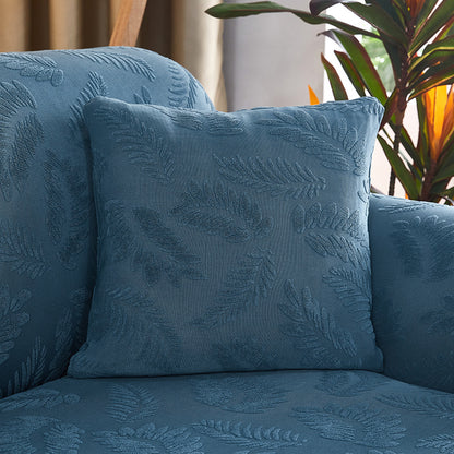 Solid Color Jacquard European Sofa Cover Stretch Fabric Craft