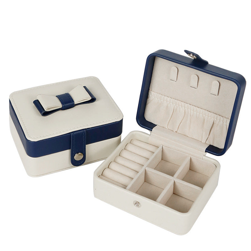 Premium Packaging Gift  White Jewelry Ornament Storage Box