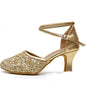 Women High Heeled Modern Latin Dance Shoes - FLIPSTYLEZLLC