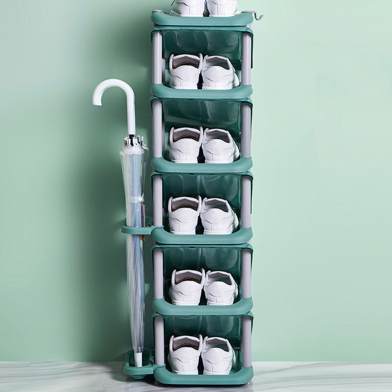 Home Door Multi-layer Simple Shoe Rack Small And Narrow