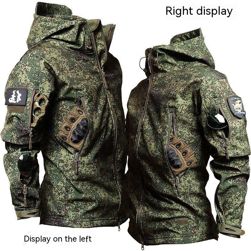 Green Camouflage Military Uniform Men's TACTICAL SUIT