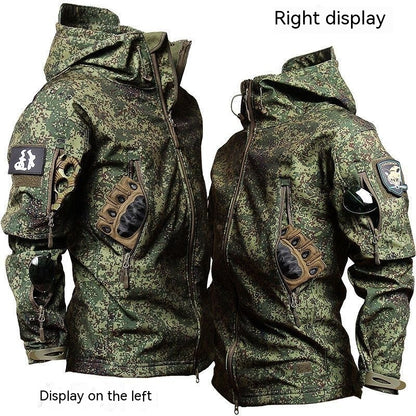 Green Camouflage Military Uniform Men's TACTICAL SUIT