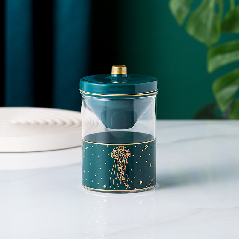 Creative Ashtray Of The Office With Anti-fly Ash And Smoke