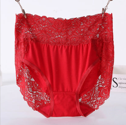 Plus Size Modal Lace Panties Women's