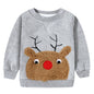 Christmas Series Sweater Children's Top Thickened