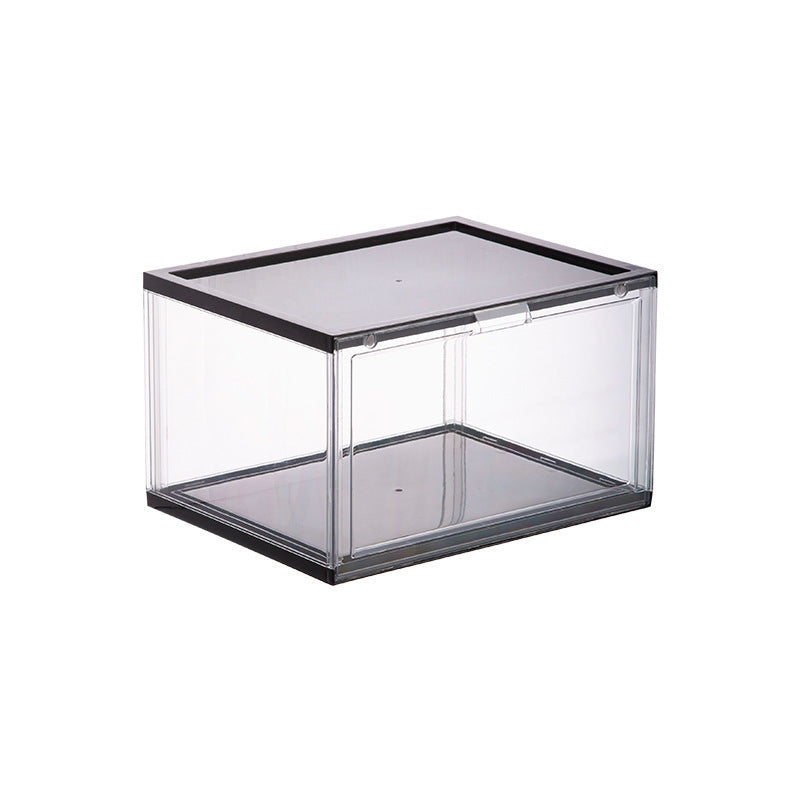 Double Magnetic Suction High Transparency Side Opening Transparent Shoe Box
