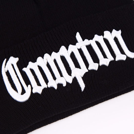 Compton Cold Men And Women All-match Wool Knitted Hat