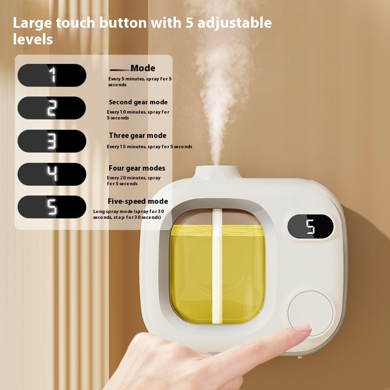 Household Bedroom Aroma Diffuser Automatic Aerosol Dispenser Toilet