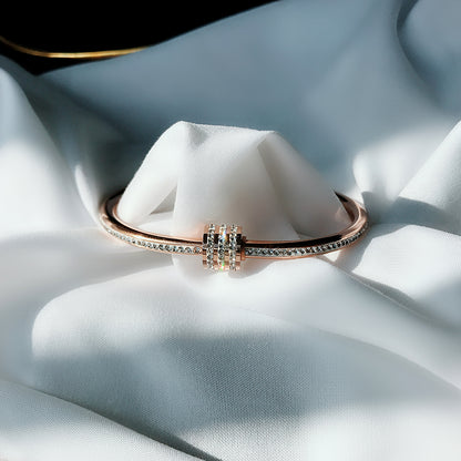 Rose Gold Titanium Steel Bracelet Women''s Hand Jewelry Net Red