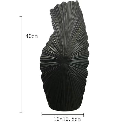 Simple Modern Black And White Geometric Ceramic Vase Ornaments