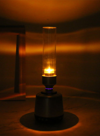 Candlelight Bluetooth Speaker Night Light Ambiance Light Immersive Subwoofer