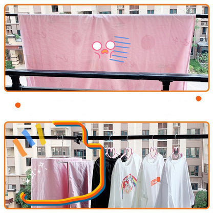 Multifunctional Clothes Hanger For Drying Quilts And Sheets