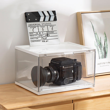 Double Magnetic Suction High Transparency Side Opening Transparent Shoe Box