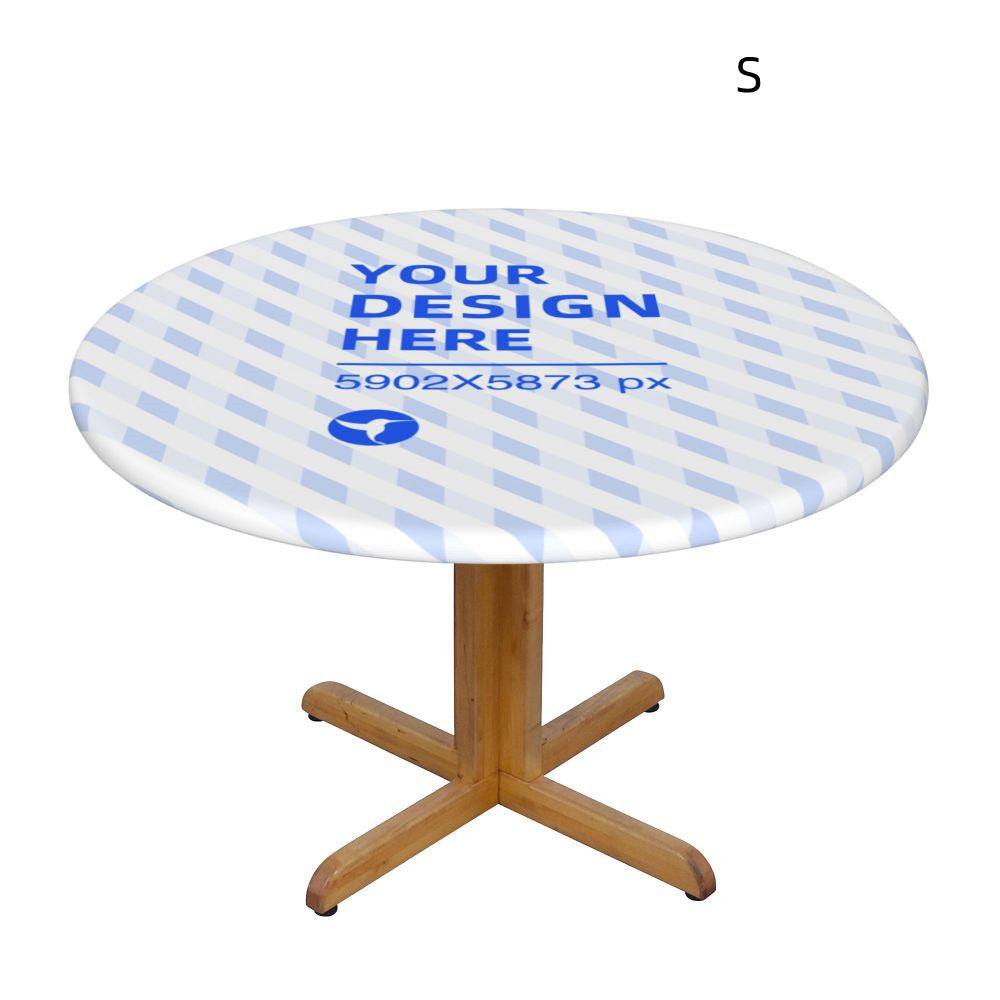 Oil And Stain Resistant Round Table Cover