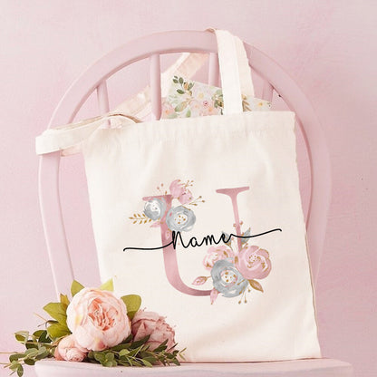 Monogrammed Canvas Bag Women's Tote