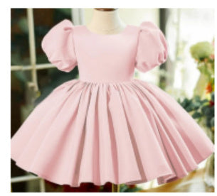 Umbrella Princess Dress Costume For Piano Performance