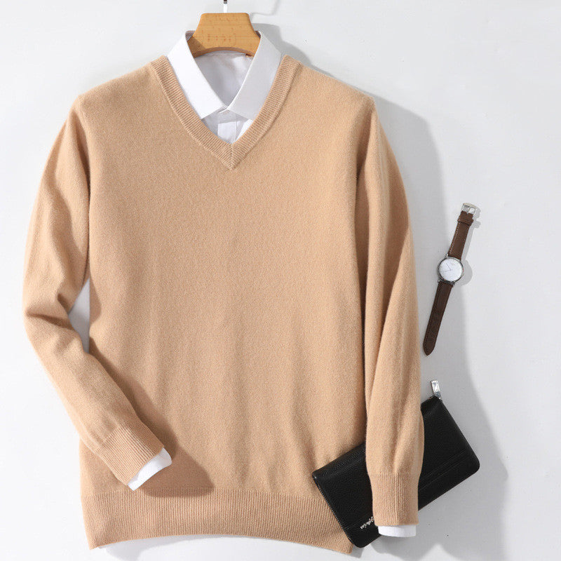 Youth Leisure Business Bottoming Sweater Plus Size