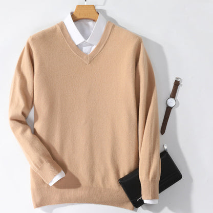 Youth Leisure Business Bottoming Sweater Plus Size