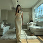 European And American Style Temperament High Waist Slim Fit Slimming Short Sleeve Hot Girl Dress