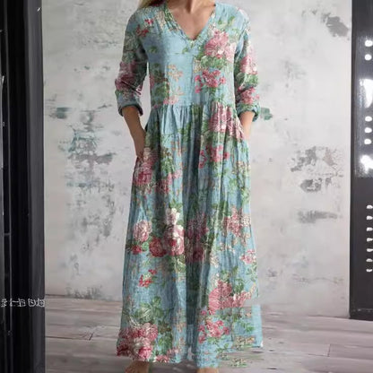 Women's Clothing Loose Fashion Printing Dress
