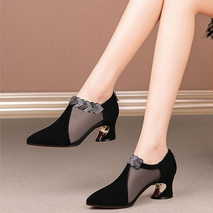 New Style Mesh Single Shoes Women Hollow - FLIPSTYLEZLLC