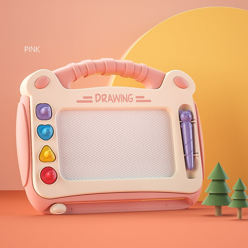 Portable Children's Toy With Table Leg Small Drawing Board