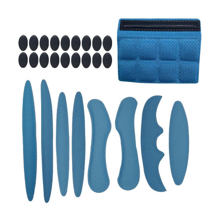 Cycling Bike Helmet Lining Universal Breathable Sponge Liner With Velcro Chin Pad Hot Press Molding