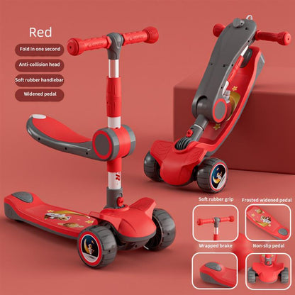 Home Fashion Music Three Or Four Wheel Scooter