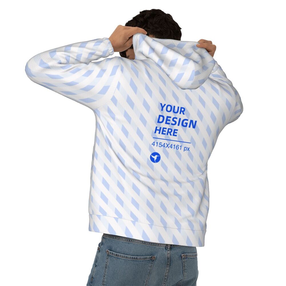CREATE YOUR OWN  Men's Hooded Pocket Sweatshirt