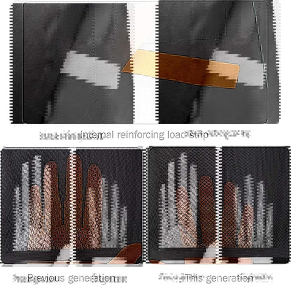 Large-capacity SUV Rear Seat Back Bag Sundries Storage Bag With Net Pocket