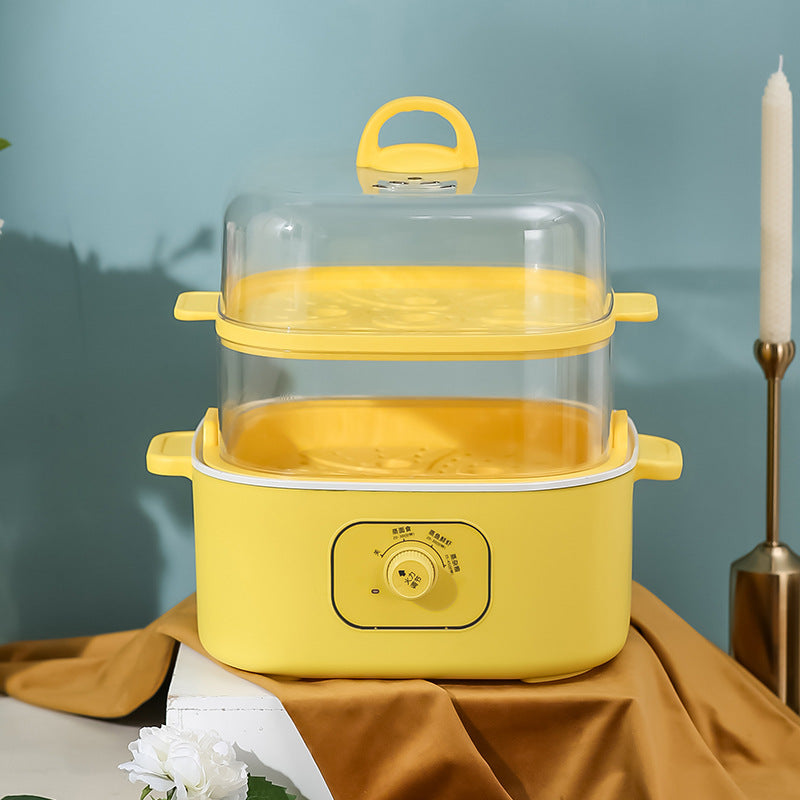 Multifunctional Electric Heating Pot Electric Steamer Multi-layer Household Large Capacity