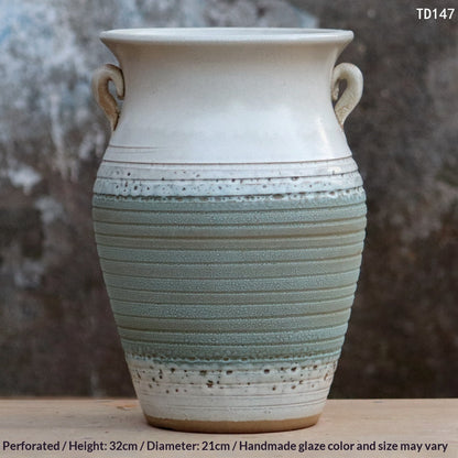 Household Extra-Large Succulent Planter Ceramic Tall Pot