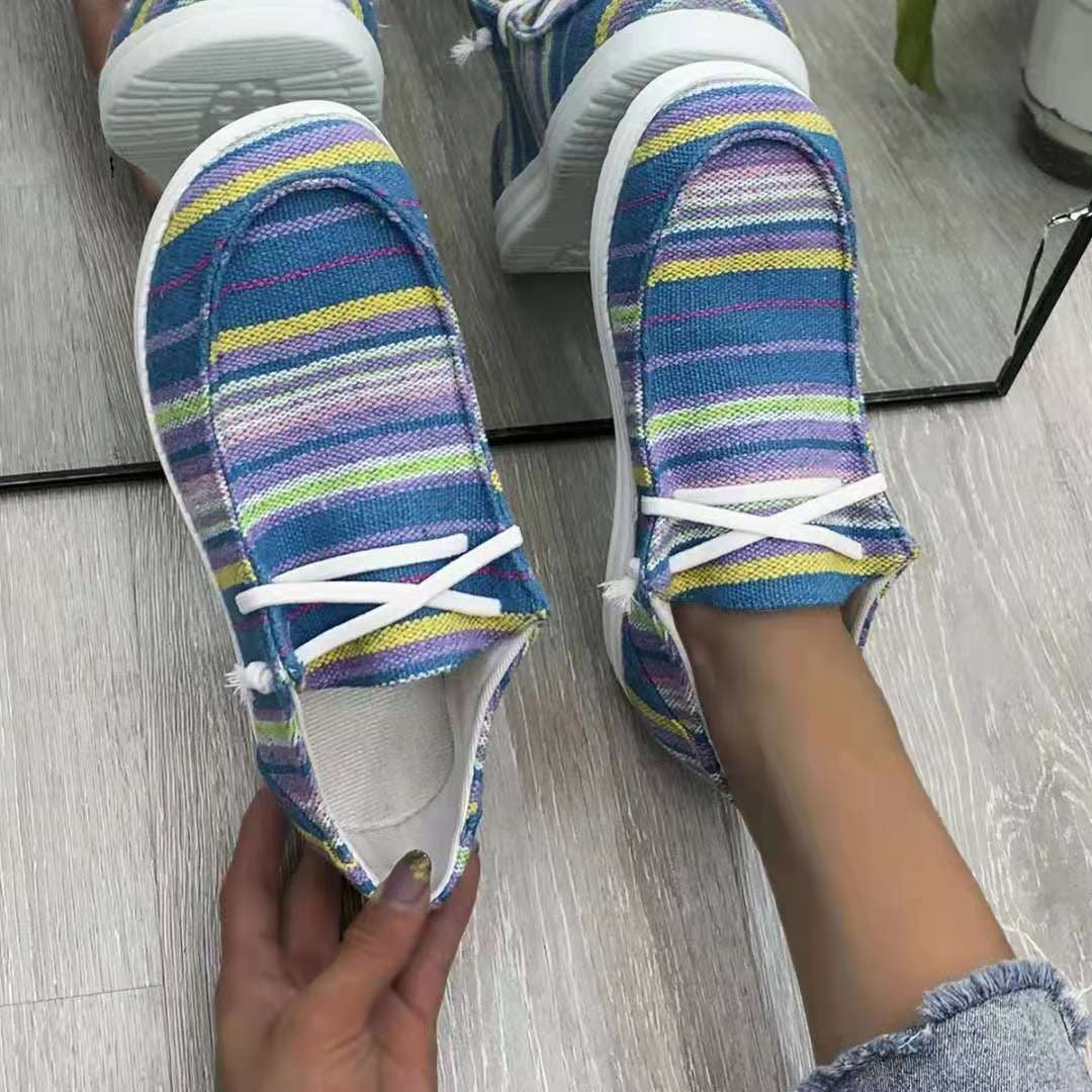Large Size New Canvas Women Single Shoes - FLIPSTYLEZLLC