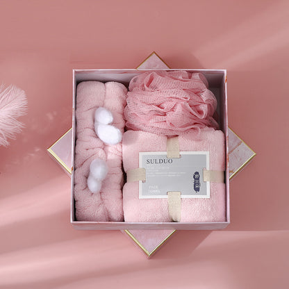 Deer Antler Three Piece Towel Gift Box Set