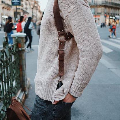 New Fashion Punk Men's Strap New Product Buckle Loop Adjustable