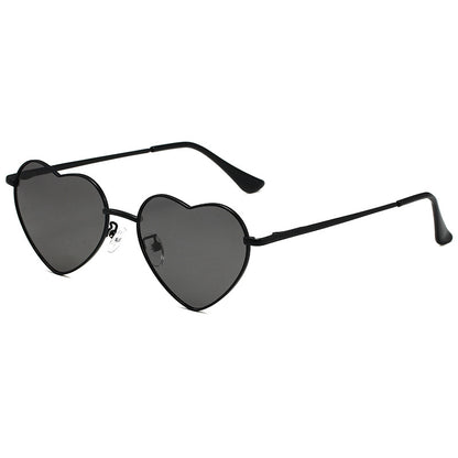 Women's Cute Heart Polarized Sun Glasses
