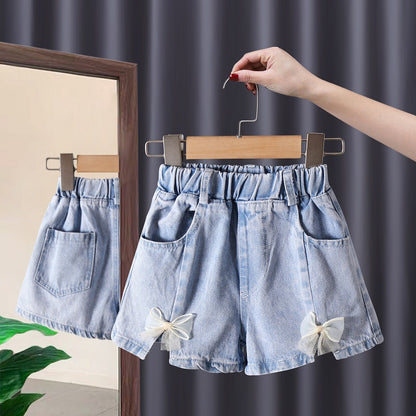 Korean Style All-match Boy's White Shorts