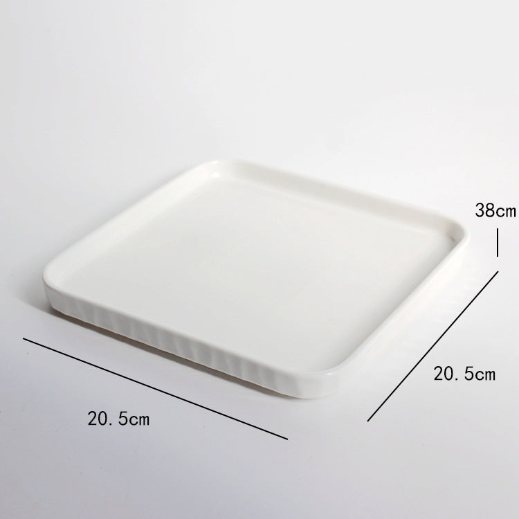 Ceramic Gold Plated Ceramic Dessert Tray Table Display Rack