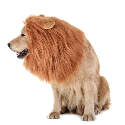 New Dog Wig Lion Mane Clothing
